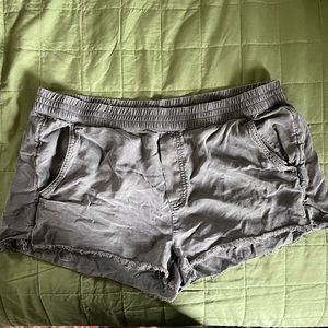 Aerie Gray Cloth Shorts